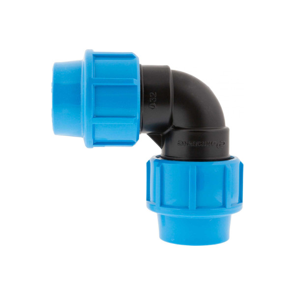 Соединение угловое 32*32 Джилекс (для п/э трубы, PP) (9303)