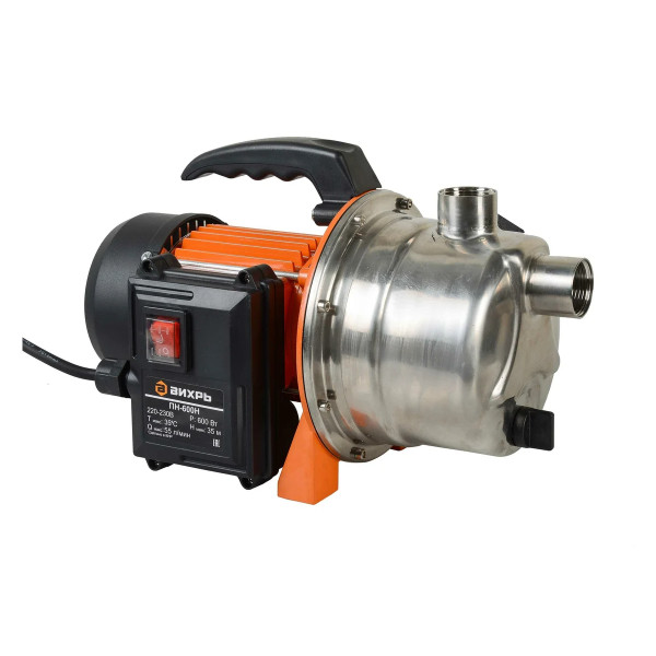 Насос поверхностный Вихрь ПН-600Н (68/4/10)