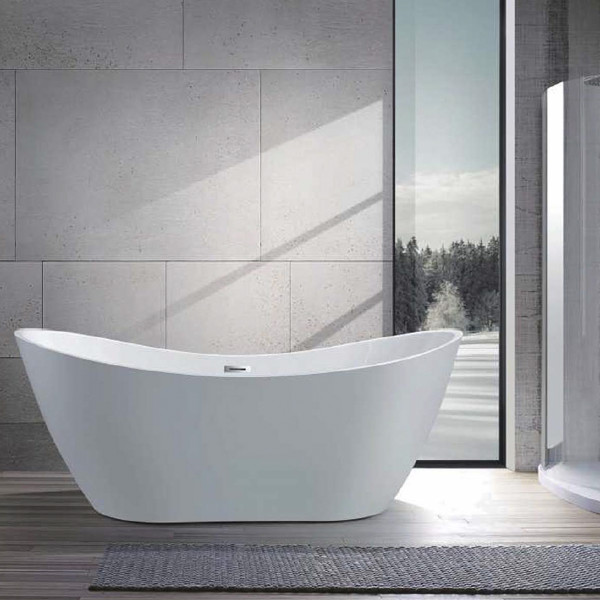 Ванна акриловая Swedbe Vita 178х80х72 отдельностоящая белый (8803) Ванна акриловая Swedbe Vita 178х80х72 отдельностоящая белый (8803)