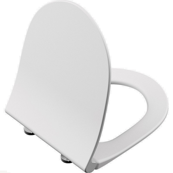 Сиденье для унитаза Vitra Sento с микролифтом, дюропласт, металлические петли (130-003-009) Сиденье для унитаза Vitra Sento с микролифтом, дюропласт, металлические петли (130-003-009)