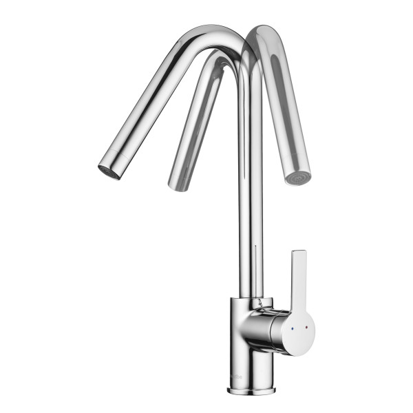 Смеситель для кухни Swedbe Diana хром (1042) Смеситель для кухни Swedbe Diana хром (1042)