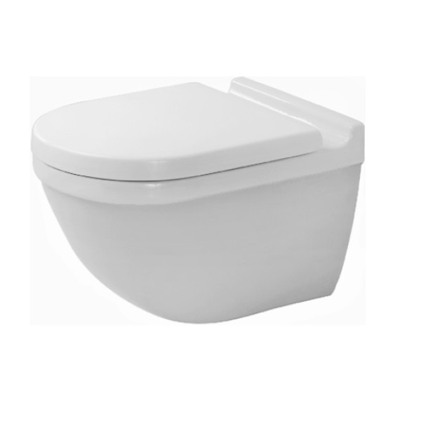 Унитаз подвесной Duravit Starck 3 365х540х310 с сиденьем soft-close (42250900A1)