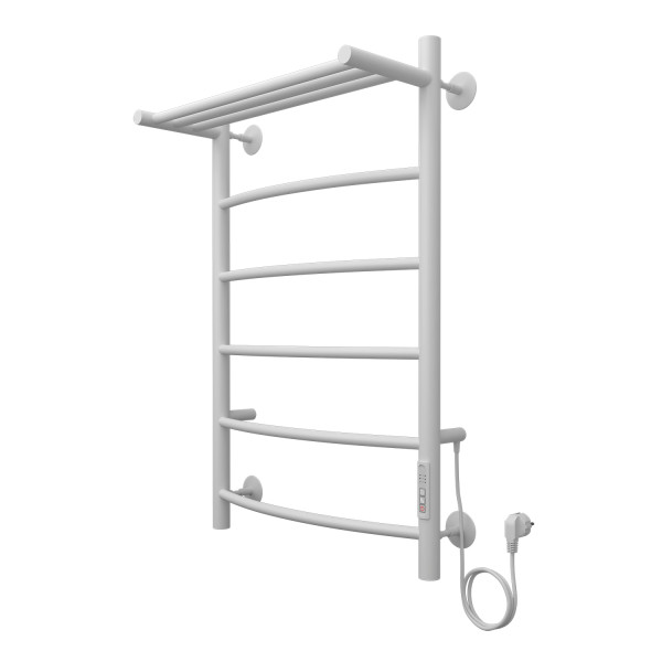 Полотенцесушитель электрический Azario Verona 500x800 белый Полотенцесушитель электрический Azario Verona 500x800 белый