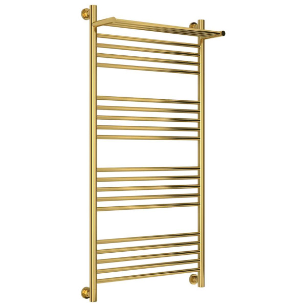 Полотенцесушитель водяной Сунержа Богема с полкой+ 1200х600 золотой (03-0223-1260) Полотенцесушитель водяной Сунержа Богема с полкой+ 1200х600 золотой (03-0223-1260)