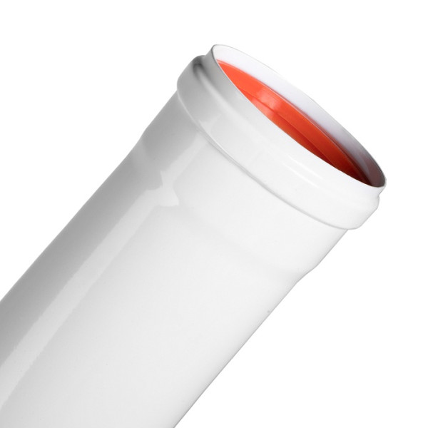 Элемент дымохода DN60/100 труба коаксиальная раструб. 1000 мм Royal Thermo (RTF05.040)