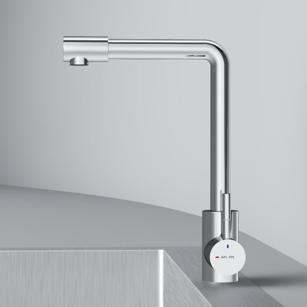 Смеситель для кухни AM.PM X-Joy S с L-изливом хром (F85B05000)