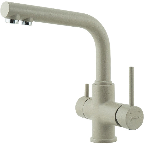 Смеситель для кухни Lemark Comfort Color грей (LM3061PGR)