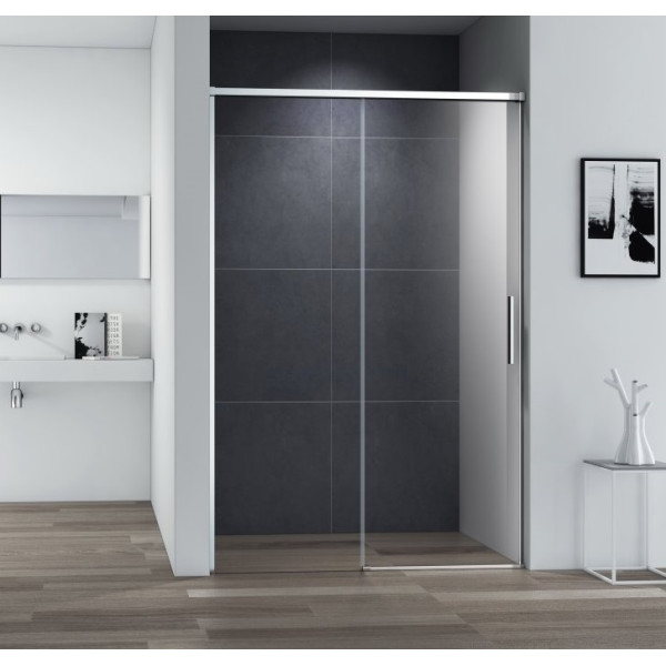 Душевая перегородка Cezares Duet soft-m 150x195 стекло прозрачное, профиль хром (DUET SOFT-M-BF-1-150-C-Cr) Душевая перегородка Cezares Duet soft-m 150x195 стекло прозрачное, профиль хром (DUET SOFT-M-BF-1-150-C-Cr)