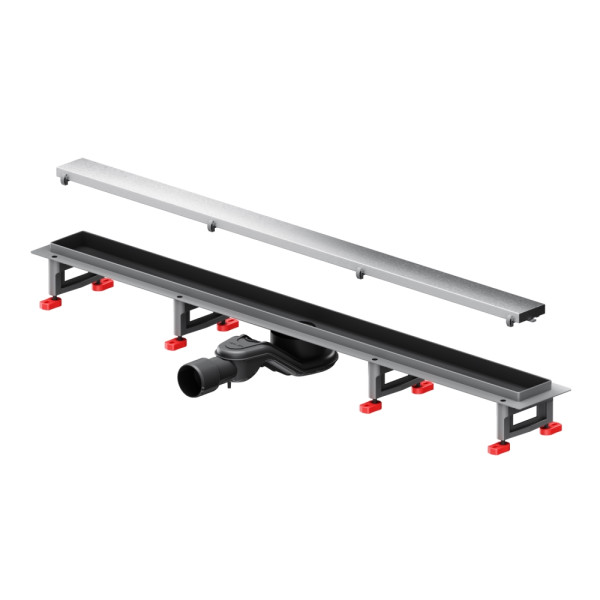 Душевой лоток AM.PM MasterFlow линейный универс затвор Tile 90 см сталь мат (W01SC-U11-090-04SB) Душевой лоток AM.PM MasterFlow линейный универс затвор Tile 90 см сталь мат (W01SC-U11-090-04SB)