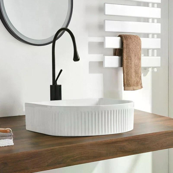 Раковина накладная RGW GS-4 36x40x13 белая (81214-1)