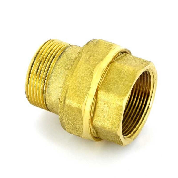 Сгон прямой Itap 1 1/2" ВН (латунь, с плоской прокладкой) (1510112) Сгон прямой Itap 1 1/2" ВН (латунь, с плоской прокладкой) (1510112)