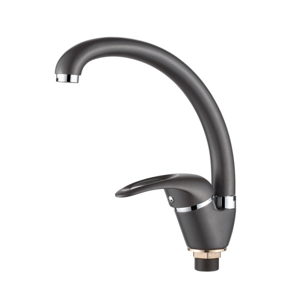 Смеситель для кухни Ledeme черный (L5902U)
