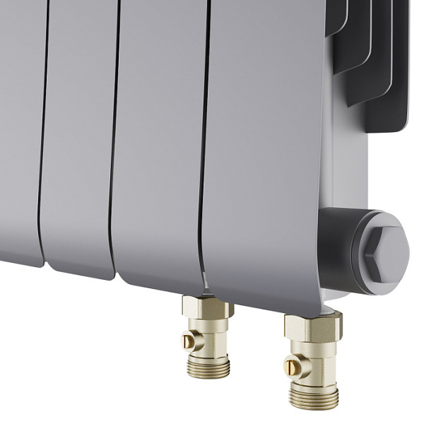Радиатор биметаллический Royal Thermo Infinity 500 Silver Satin VR80 (4 секции) Серебристый (RTINSSVR805004) Радиатор биметаллический Royal Thermo Infinity 500 Silver Satin VR80 (4 секции) Серебристый (RTINSSVR805004)