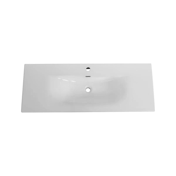 Раковина мебельная BelBagno Uno 121x46 белая глянцевая (BB-8099-120) Раковина мебельная BelBagno Uno 121x46 белая глянцевая (BB-8099-120)