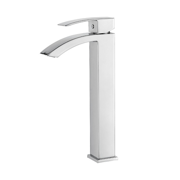 Смеситель для раковины Ledeme "водопад" d35 высокий (L1155-15)