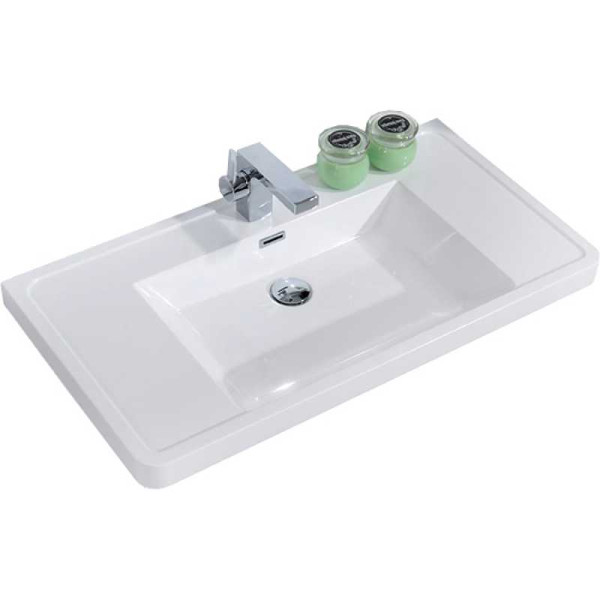 Раковина накладная BelBagno 100 белая (EA-1000-LVB) Раковина накладная BelBagno 100 белая (EA-1000-LVB)