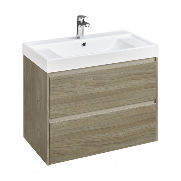 Тумба подвесная Roca Ona 785x450x565 темный вяз (A857630511)