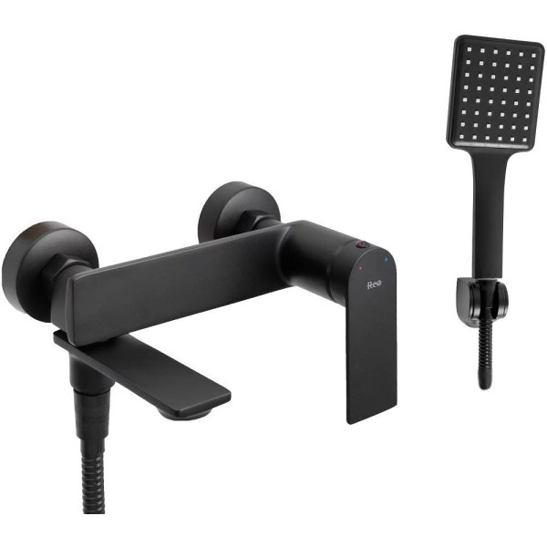 Смеситель для ванны и душа REA Storm Black mat (REA-B9989) Смеситель для ванны и душа REA Storm Black mat (REA-B9989)