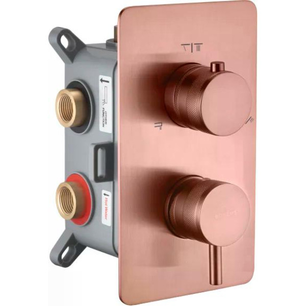 Смеситель для душа Boheme CELL CB (брашированная медь) (135-3-CB) Смеситель для душа Boheme CELL CB (брашированная медь) (135-3-CB)