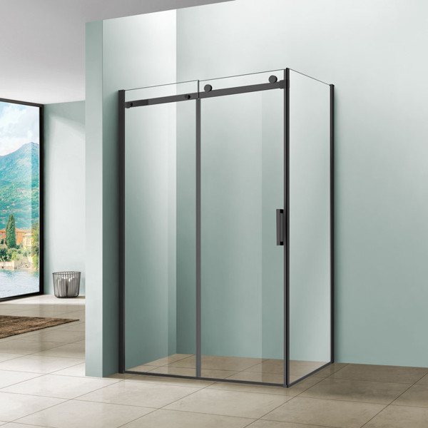 Душевой уголок Vincea Como VSR-1C 1200х900х1950 стекло прозрачное, профиль черный (VSR-1C9012CLB) Душевой уголок Vincea Como VSR-1C 1200х900х1950 стекло прозрачное, профиль черный (VSR-1C9012CLB)