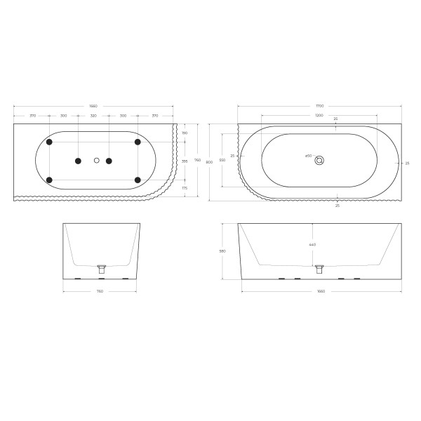 Ванна акриловая Belbagno Формат (UNO) 170x45,6x58 белая (BB714-1700-800-R) Ванна акриловая Belbagno Формат (UNO) 170x45,6x58 белая (BB714-1700-800-R)