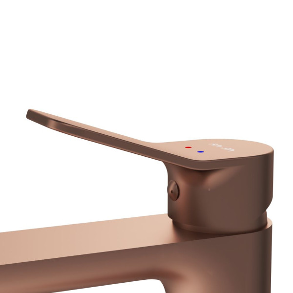 Смеситель для раковины AM.PM X-Joy розовое золото (F85A92044)