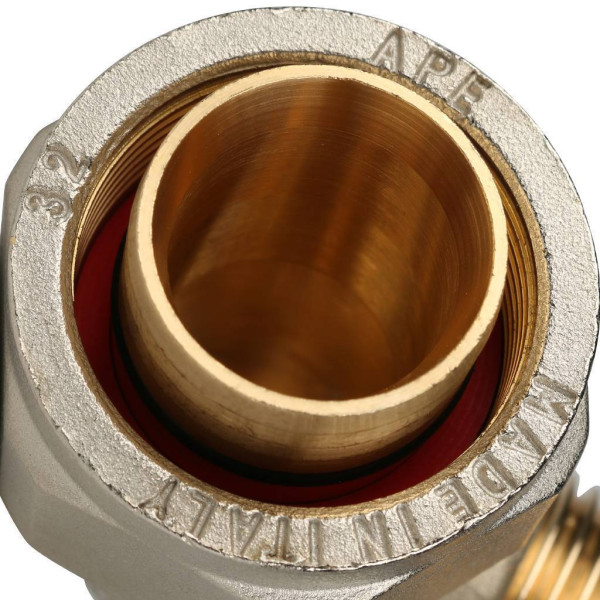 Соединение угловое 32x1"Н Stout (обжим) (SFS-0006-000132)