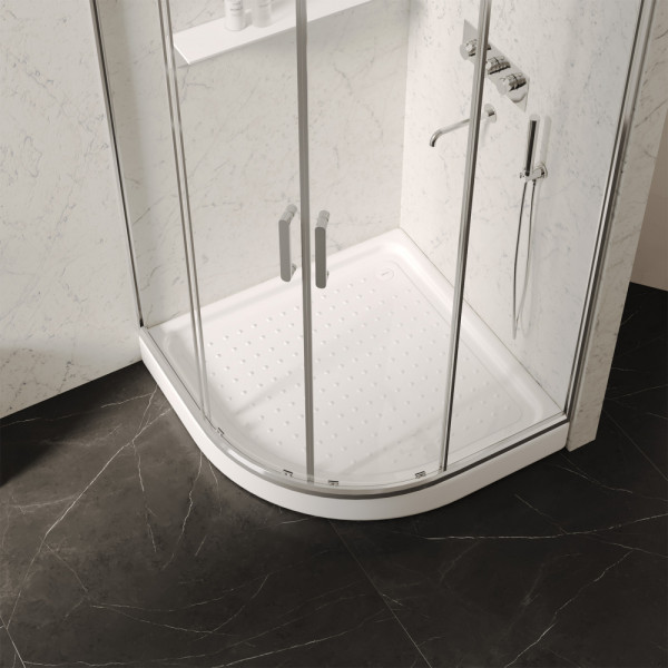 Душевой поддон Abber 100х100 белый (AD3A100)