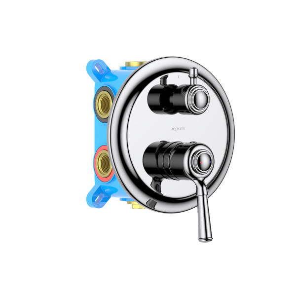 Смеситель для ванны Aquatek Классик хром (AQ1547CR) Смеситель для ванны Aquatek Классик хром (AQ1547CR)