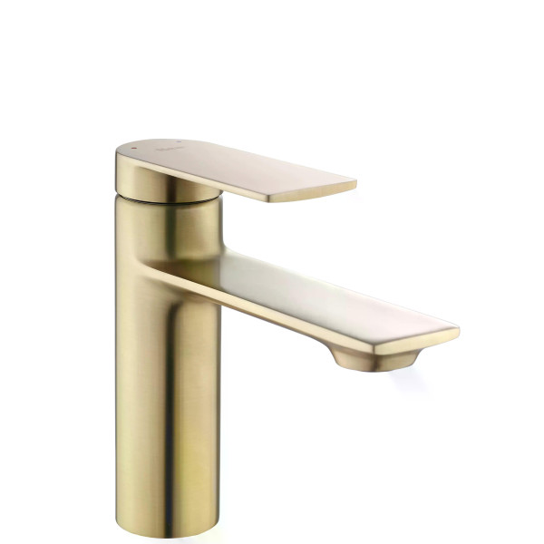 Смеситель для раковины Rea Storm золото матовое (REA-B7960)