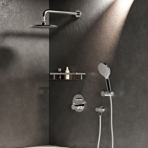 Смеситель для душа AM.PM X-Joy с душевым набором хром (FT85A1RH10)
