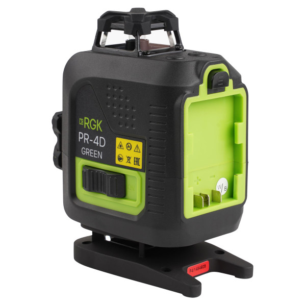 Уровень лазерный RGK PR-4D Green с зеленым лучом (756839)