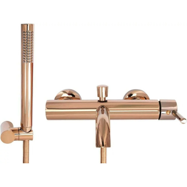 Смеситель для ванны и душа REA Lungo ROSE Gold (REA-B6695) Смеситель для ванны и душа REA Lungo ROSE Gold (REA-B6695)