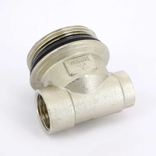 Тройник коллекторный концевой 3/8"*3/4"*1/2" (никель) Tiemme (1950024 / 1890N030405) Тройник коллекторный концевой 3/8"*3/4"*1/2" (никель) Tiemme (1950024 / 1890N030405)