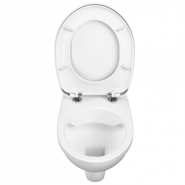 Унитаз подвесной Vitra S10 SpinFlush, безободковый (7855B003-0075)