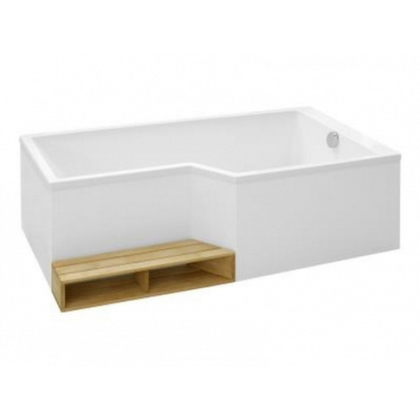 Ступенька Jacob Delafon к правосторонней ванне baindouche neo 150х80/60 см (E6D120-F21) Ступенька Jacob Delafon к правосторонней ванне baindouche neo 150х80/60 см (E6D120-F21)