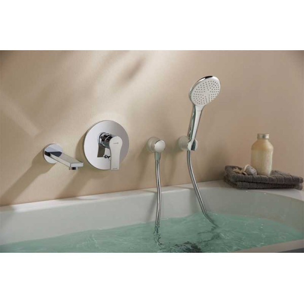 Душевой гарнитур Kludi Freshline хром (6785005-00) Душевой гарнитур Kludi Freshline хром (6785005-00)