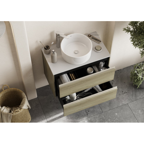 Тумба подвесная Roca Ona 790x453x18 серый (A857618514) Тумба подвесная Roca Ona 790x453x18 серый (A857618514)