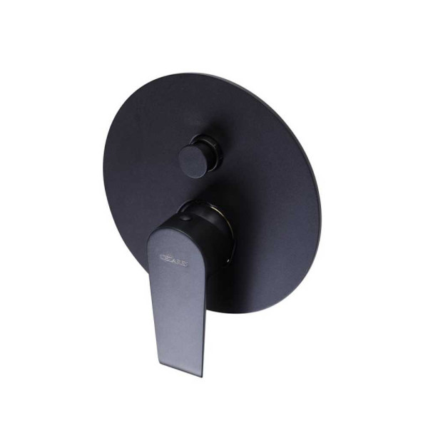 Смеситель для душа Cezares Nautic встраиваемый, черный матовый (NAUTIC-VDIM-NOP)