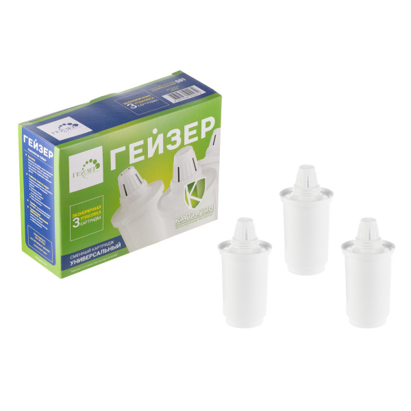 Комплект сменных картриджей 501/502 для фильтра-кувшина (3 шт) (50006)