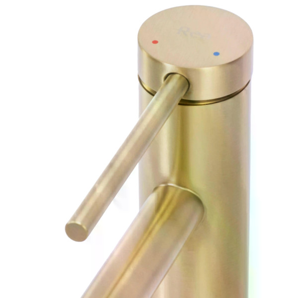 Смеситель для раковины Rea Foss золото матовое (REA-B5319) Смеситель для раковины Rea Foss золото матовое (REA-B5319)