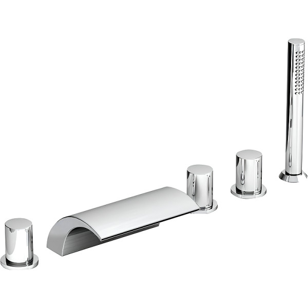 Смеситель на борт ванны Ravak WF 025.00 хром (X070060)