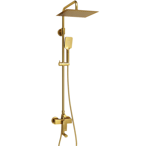 Душевая система WasserKRAFT золотой (A155.260.201.BG)