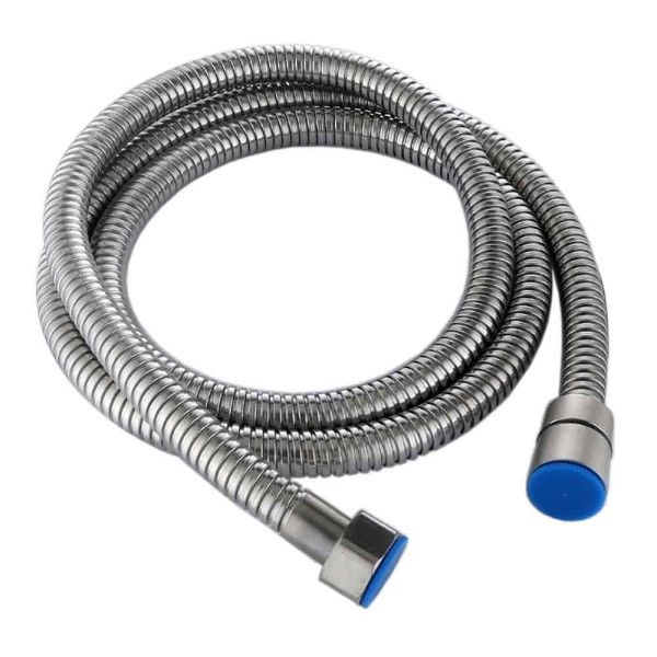 Шланг для душа Fashun 150 см двойная оплетка D=14мм гайка SUS304 1/2" сатин+гайка SUS304 1/2" сатин (A45-1)