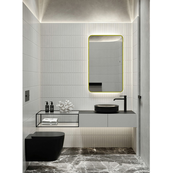 Зеркало Azario Incanto 600х1000 бесконтактный сенсор, подсветка с диммером, цвет золото (LED-00002558) Зеркало Azario Incanto 600х1000 бесконтактный сенсор, подсветка с диммером, цвет золото (LED-00002558)