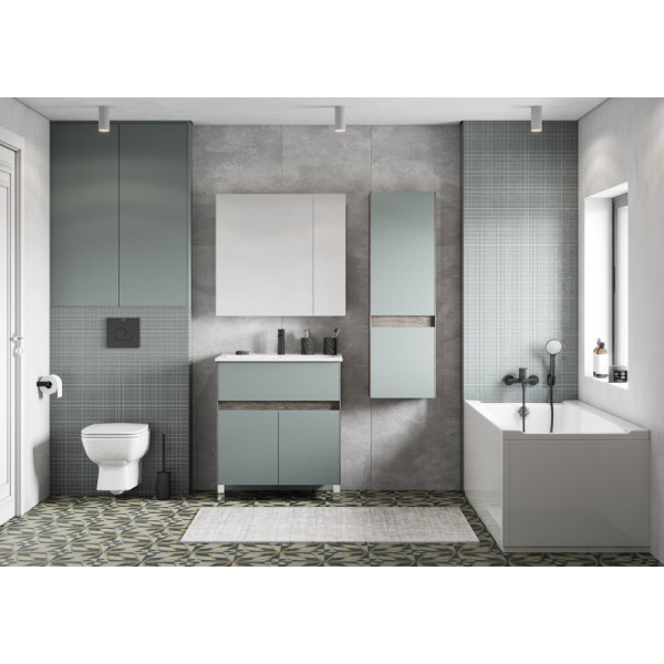 Тумба напольная Aquaton Форест 730x455x733 сумеречный голубой (1.A278.3.01F.R9C.0)