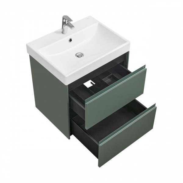 Тумба подвесная Roca Ona 585x450x565 зеленый матовый (A857613513)