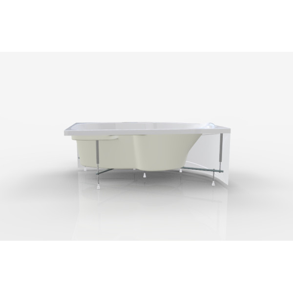 Ванна акриловая 1Marka Diana 160x100 правосторонняя белая (01ди1610п)