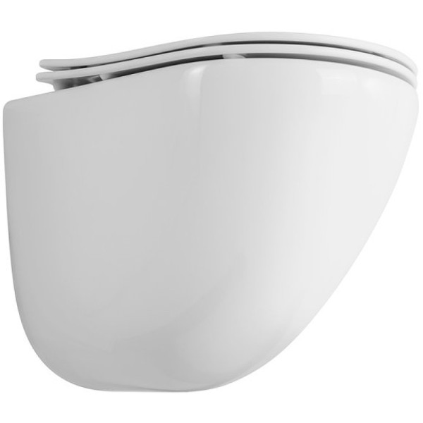 Унитаз подвесной BelBagno Amanda безободковый (BB051CHR/BB051SC) Унитаз подвесной BelBagno Amanda безободковый (BB051CHR/BB051SC)