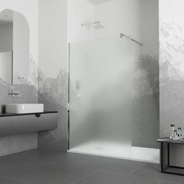 Душевое ограждение RGW Walk In WA-02 120x185 стекло Cora, профиль хром (41100212-41)